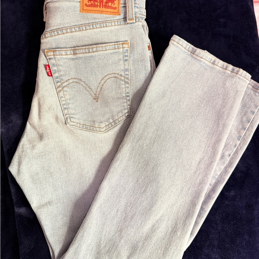 Levi's Light Blue High Rise Women Jeans